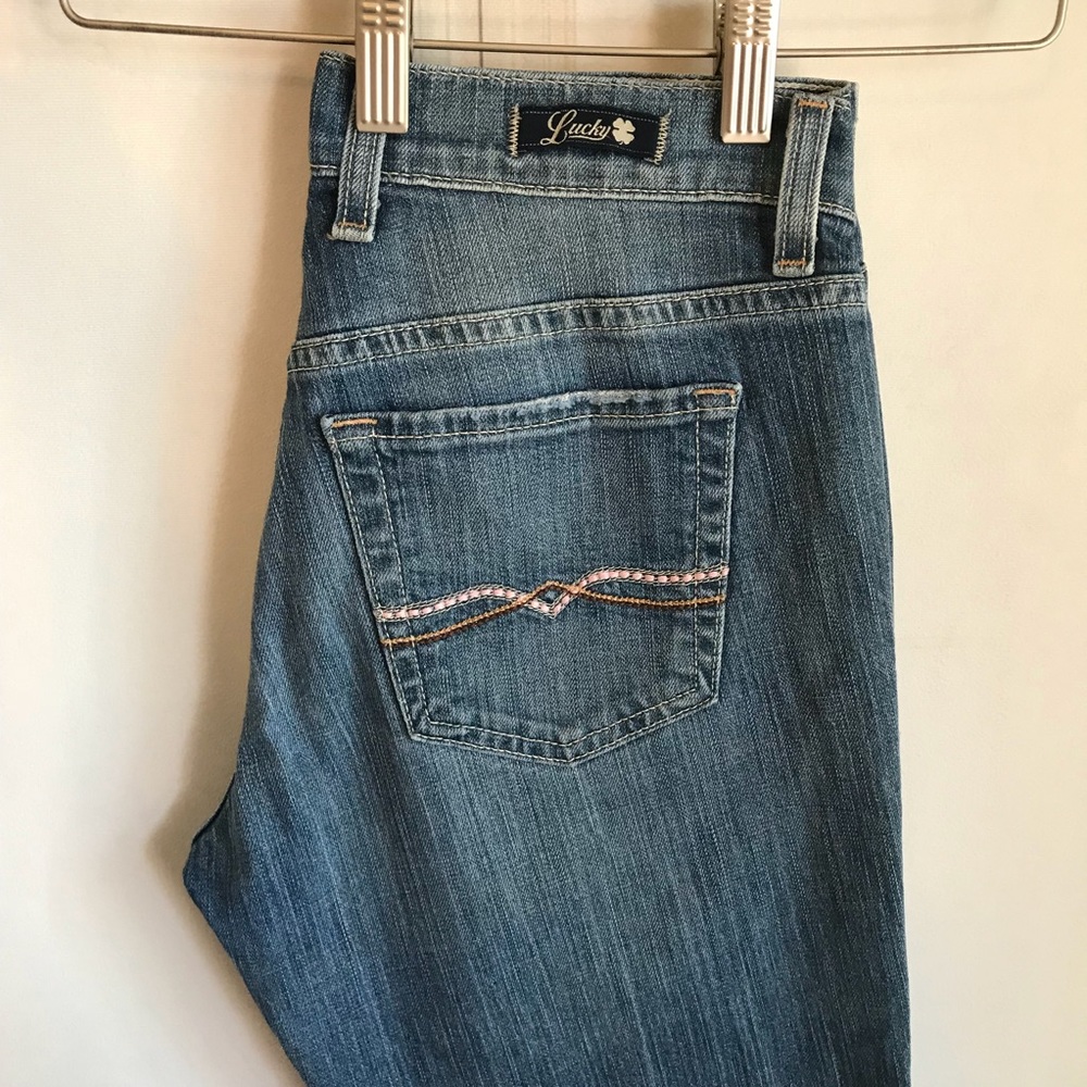 LUCKY BRAND Ryder Crop Jeans - Picture 8 of 8